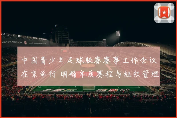 中国青少年足球联赛赛事工作会议在京举行 明确年度赛程与组织管理细则